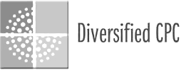 Diversified CPC logo in black and grey